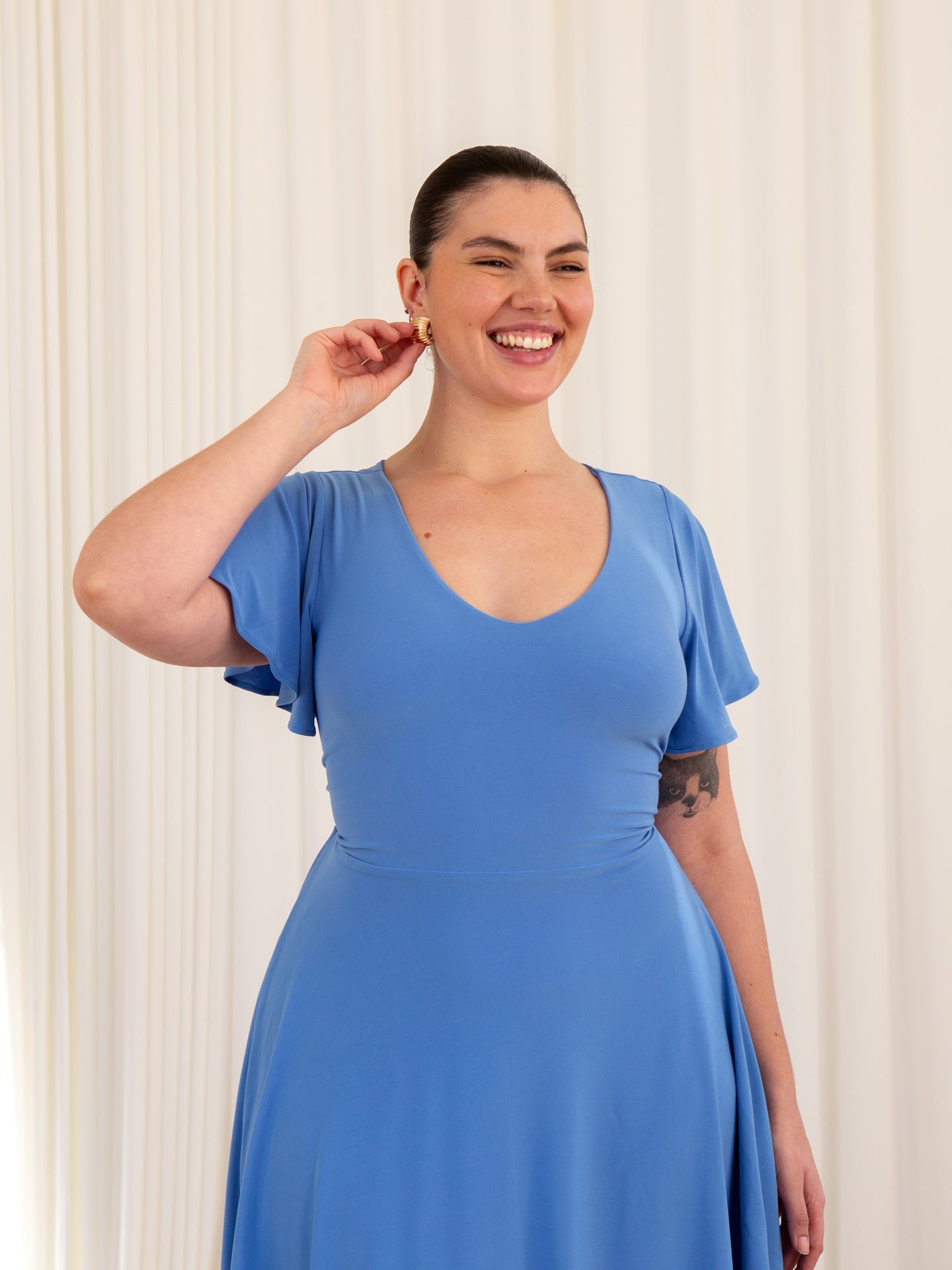 Ava Reversible Midi Dress