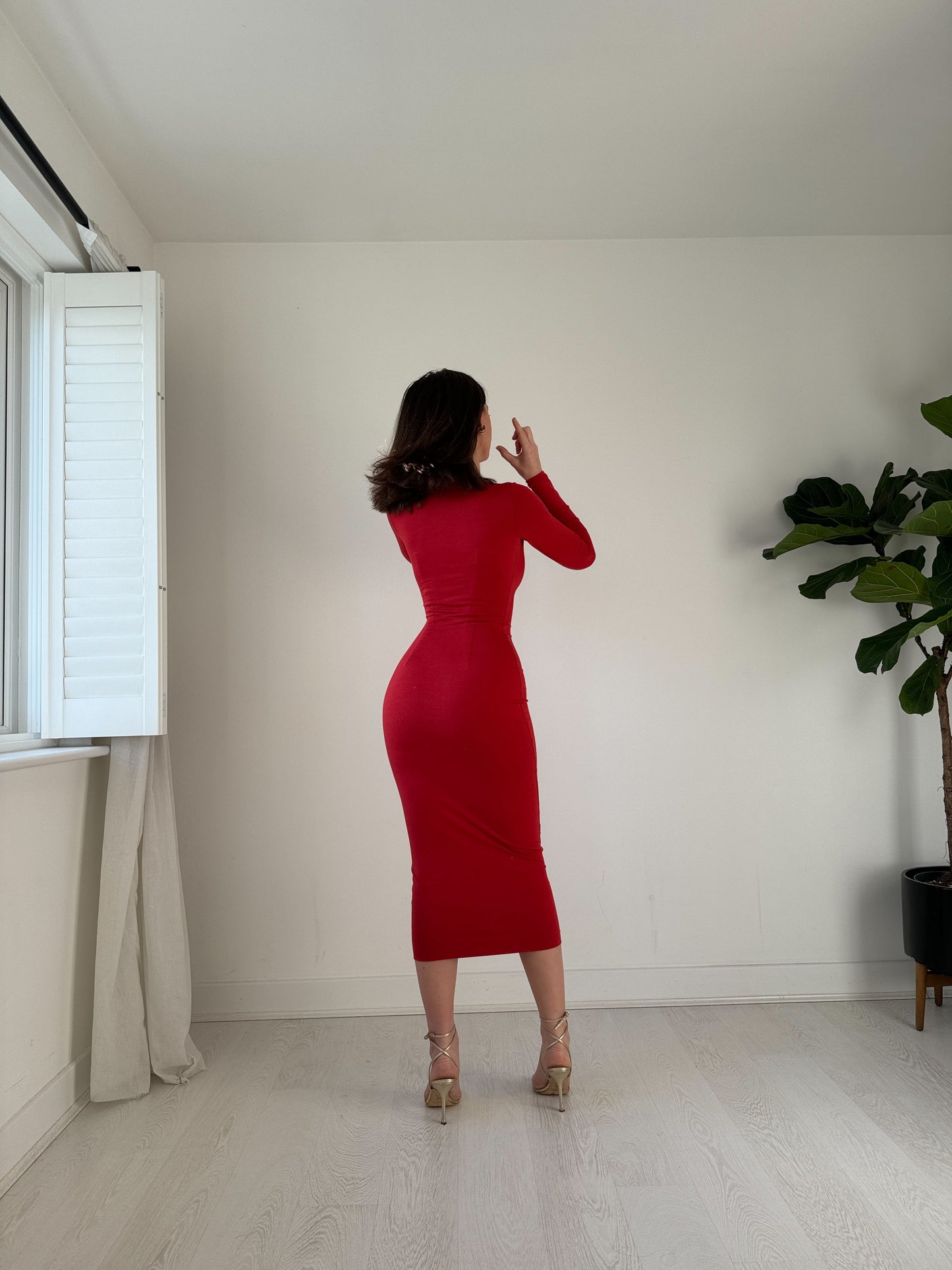Bourne Bodycon Midi Dress