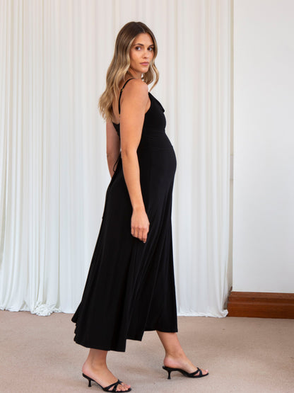 Lulah Drape Maxi Dress