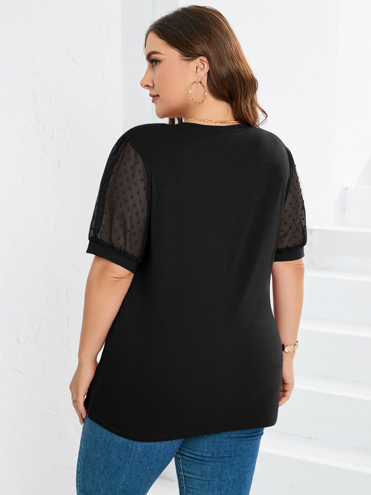 Janne | V-Neck Sleeve Belly Cover Top for Everyday Elegance