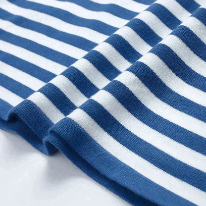 Gail | Striped Cotton Long Sleeve T-Shirt for Women