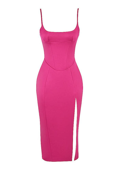 Spaghetti Strap Midi Dress